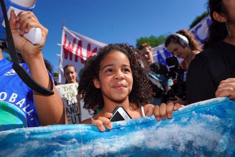 Havana first gained national attention in 2018 when she was the only student at her D.C.-area elementary school to participate in the national walkout protesting gun violence.