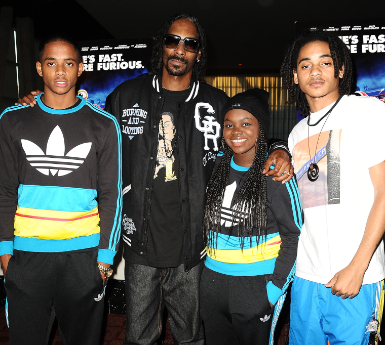 Snoop Dogg and his kids