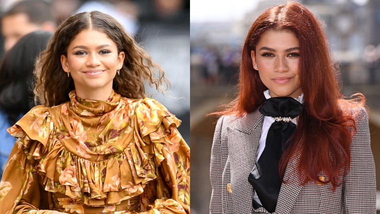 Zendaya set off some casting rumors with her bright red look. 