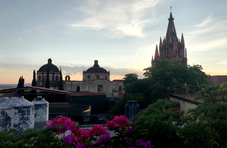 There are more than 700,000 Americans living in Mexico, according to Mexico's National Institute of Statistics and Geography (INEGI). The city of San Miguel de Allende (pictured here) has become a particularly popular destination for American expats due to its colonial-style architecture and low cost of living.
