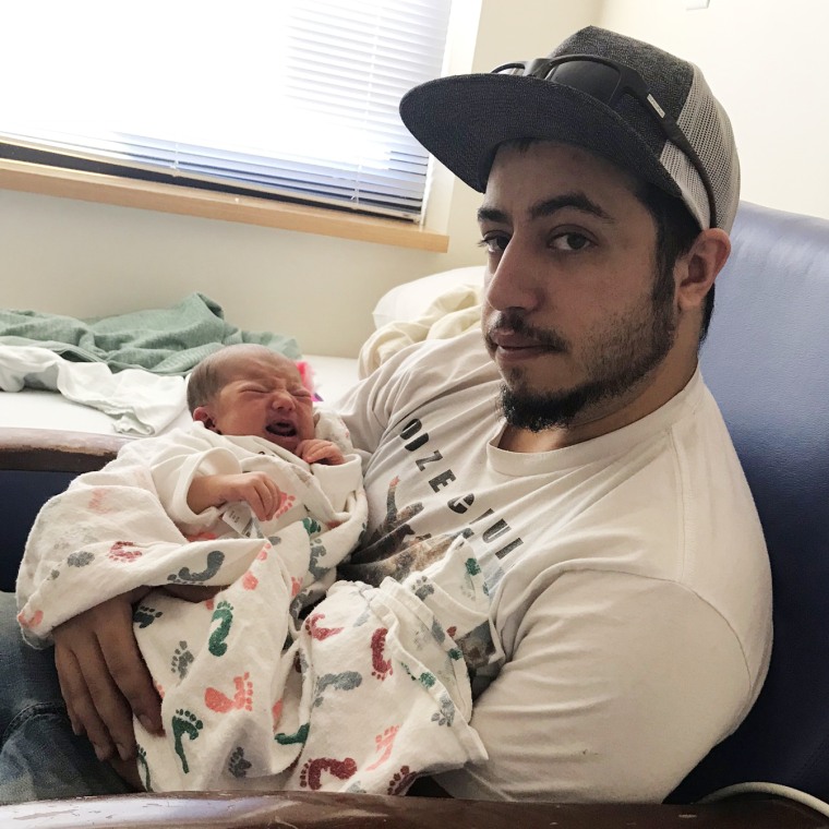 Mark Cooney with his daughter Sophia