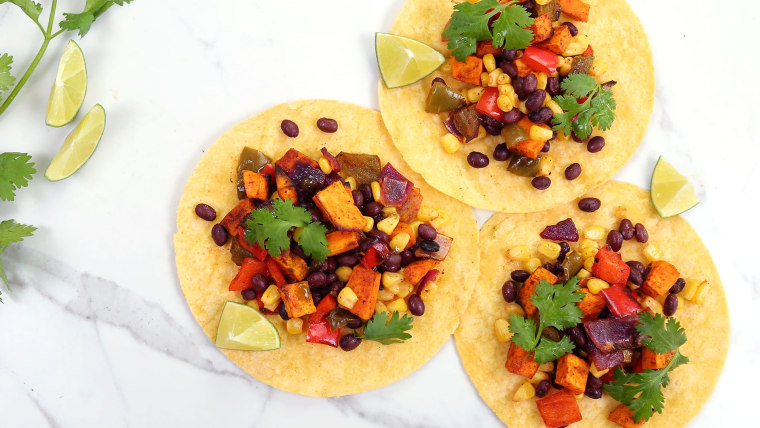 Roasted Veggie Tacos