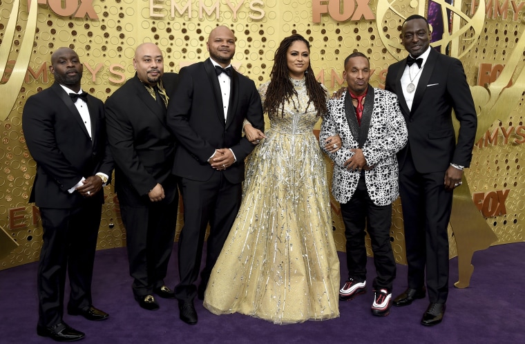 Image: Antron McCray, Raymond Santana, Kevin Richardson, Ava DuVernay, Korey Wise, Yusef Salaam