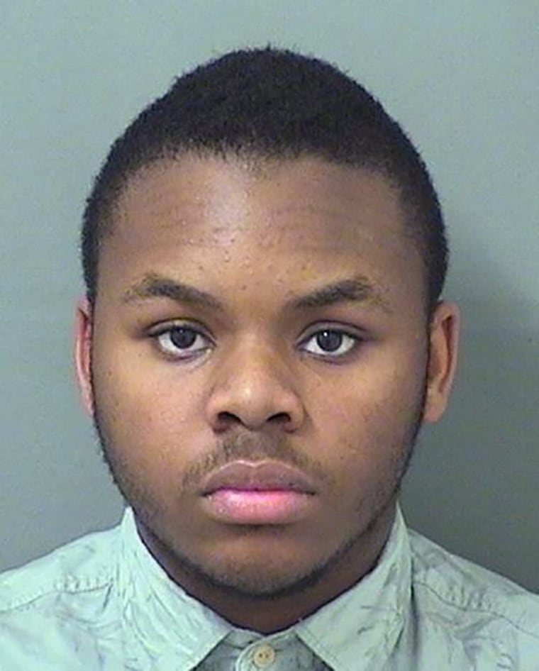 Image: Malachi Love-Robinson has been arrested after authorities say he was posing as a doctor at an illegal medical office he ran.