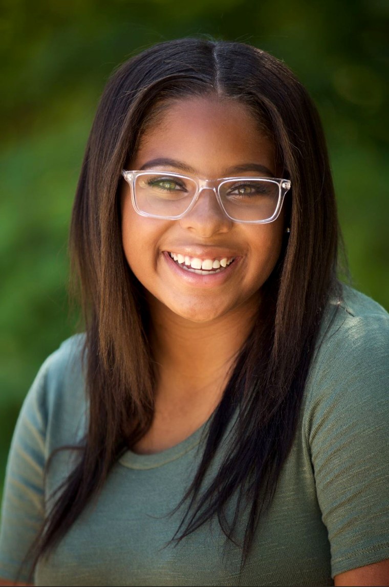 Image: Chrissy, the 17-year-old daughter of Oregon state Rep. Janelle Bynum.