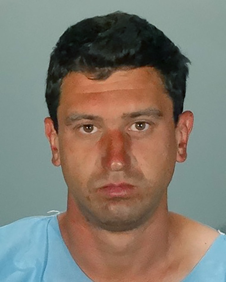Image: Richard Smallets, 32, was arrested on Sept. 12, the same day that the fire was set on cardboard under which the victim was sleeping, police said in a statement.