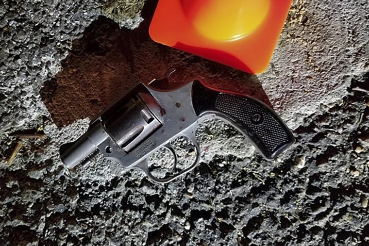 Image: Gun recovered at shooting scene