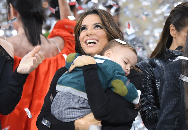 Eva Longoria: Welcoming Son Santiago Late in Life Was 'Meant to Be