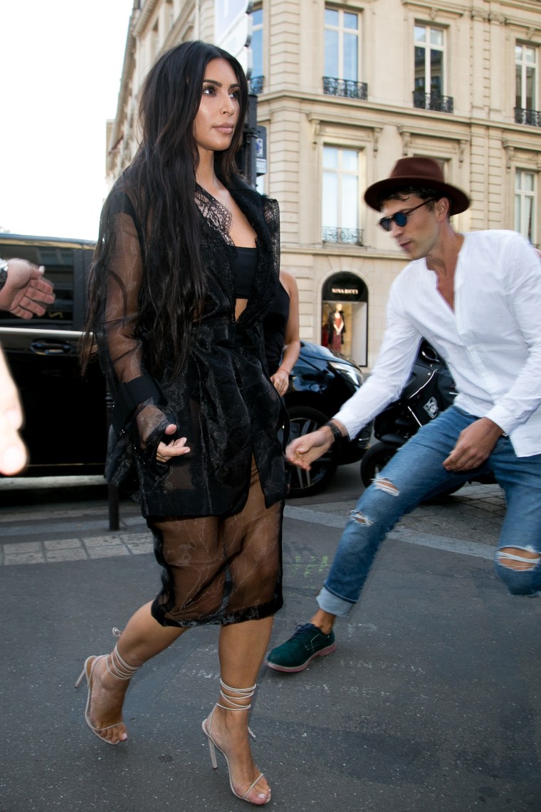 Kim Kardashian Sighting In Paris -  September 28, 2016
