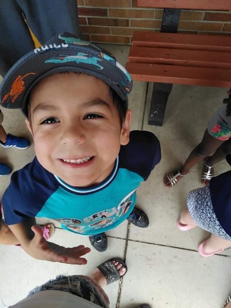 Tyson Mendoza, 5, was killed in a school bus crash. 