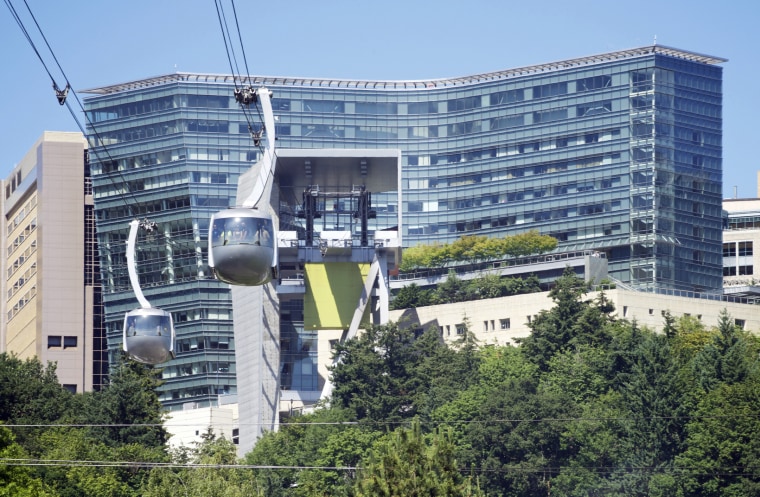 The Oregon Health and Science University Campus in Portland, Ore.