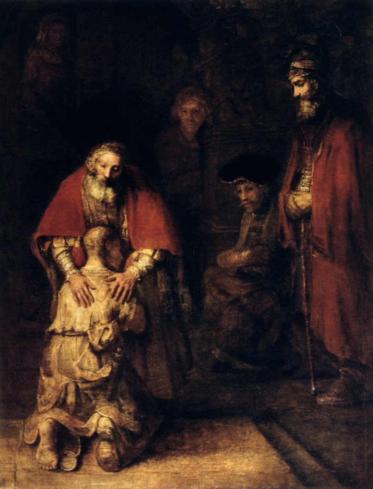 Image: Rembrandt 'The Return of the Prodigal Son'