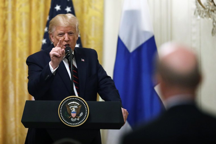 Image: Donald Trump, Sauli Niinisto