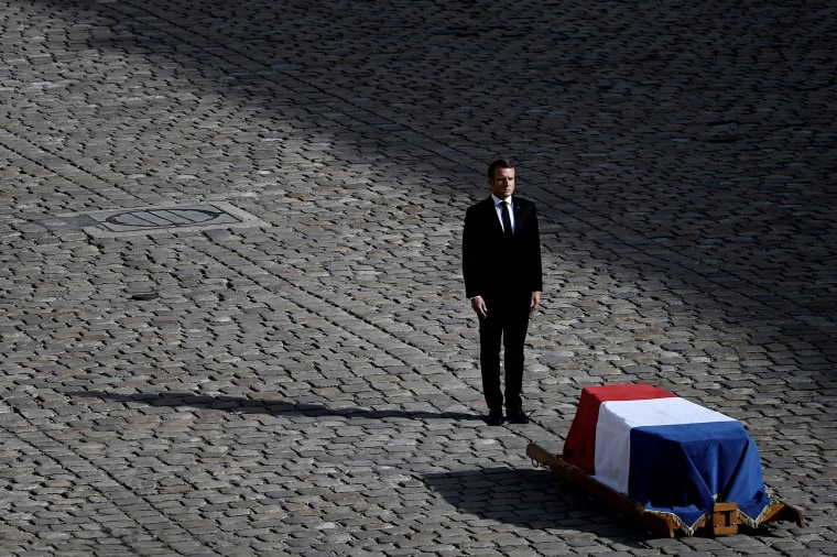 Image: TOPSHOT-FRANCE-POLITICS-CHIRAC-TRIBUTE-FUNERAL