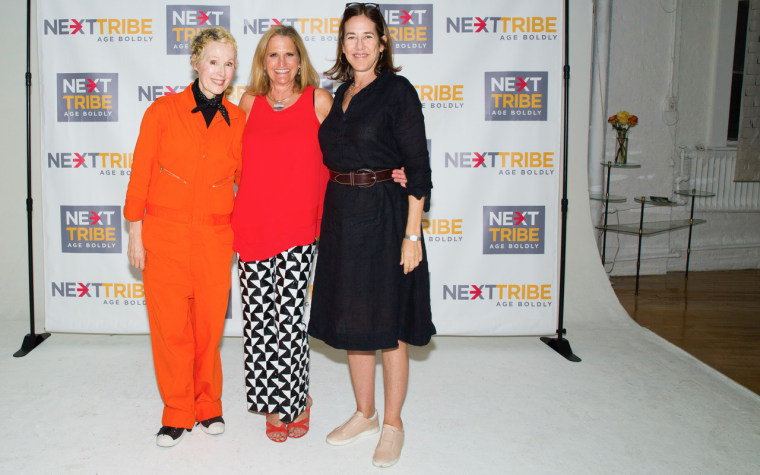 From left to right: Advice columnist E. Jean Carroll, NextTribe founder Jeannie Ralston and author Lisa Birnbach.