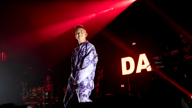 Image: Rich Brian performs at Terminal 5 in New York on Oct. 7, 2019.