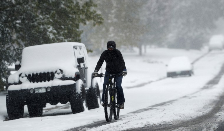 Image: Denver snow