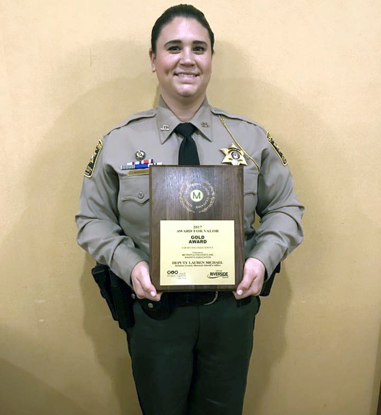 Jackson County Sheriff's Deputy Lauren Michael.