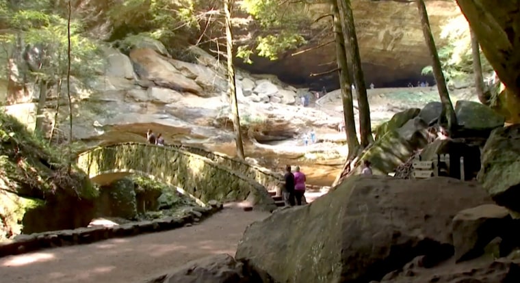 Image: Victoria Schafer was killed when a tree branch fell on her at Old Man's Cave in Chillicothe, Ohio, in September.