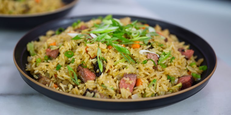 Jet Tila's Korean Short Ribs + BBQ Beef Noodles + Fried Rice + Short-rib Salad