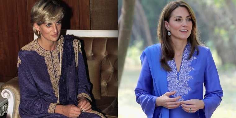 See the colorful looks Kate Middleton has worn in Pakistan