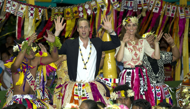 The Duke And Duchess Of Cambridge Diamond Jubilee Tour - Day 8