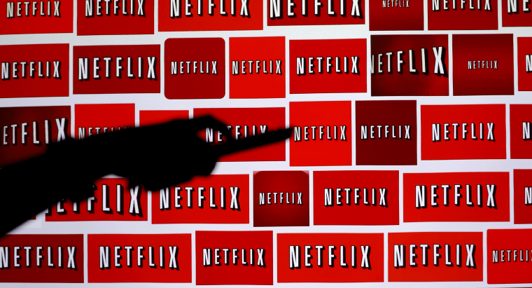 Image: The Netflix logo in Encinitas, Calif., in 2014.