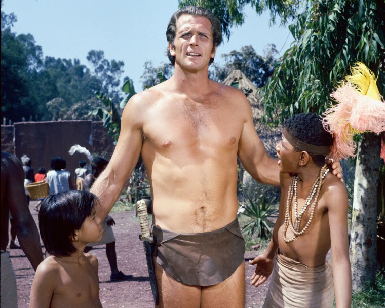 Image: American actor Ron Ely plays Tarzan circa 1967.