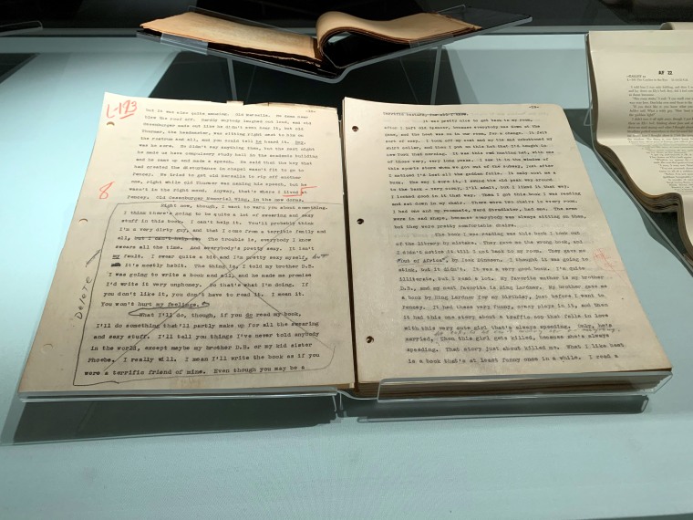 Image: J.D. Salinger exhibit