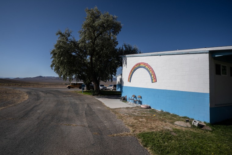 The Duckwater School serves students in a remote part of Nevada.