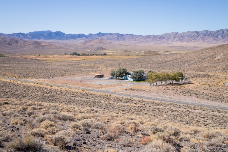 The Duckwater School has only 16 students ages 4 to 13. 