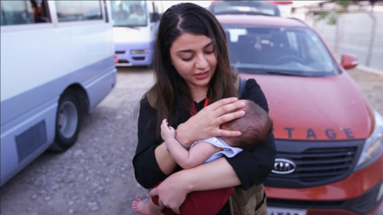 Image: Refugees in the Bardarash Camp, Northern Iraq on Oct. 16, 2019.