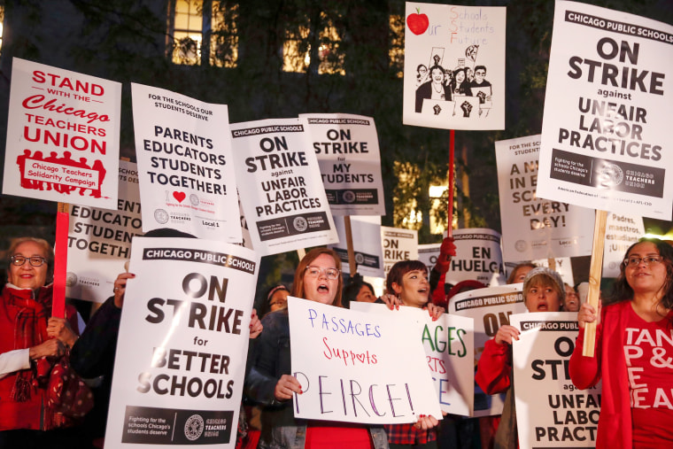 Image: Chicago Teachers Union strike