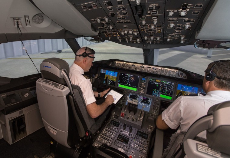 Pilots will wear brain monitors during the nearly 20-hour flight.