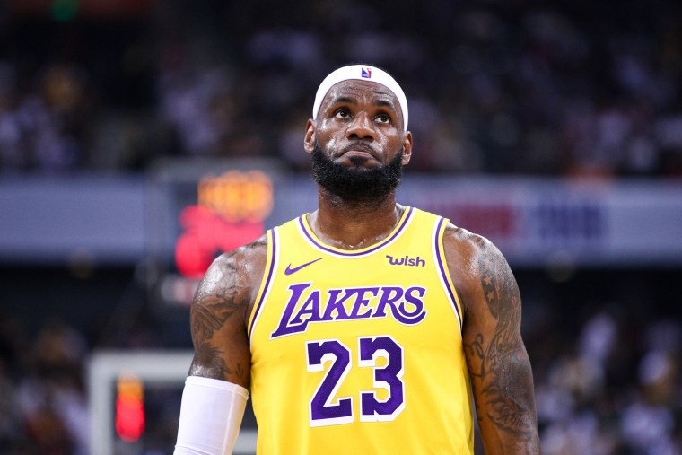 Image: Los Angeles Lakers v Brooklyn Nets - NBA China Games 2019