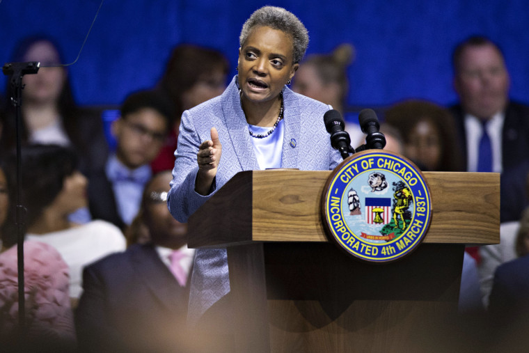Image: Inauguration Of Lori Lightfoot As Chicago's Mayor