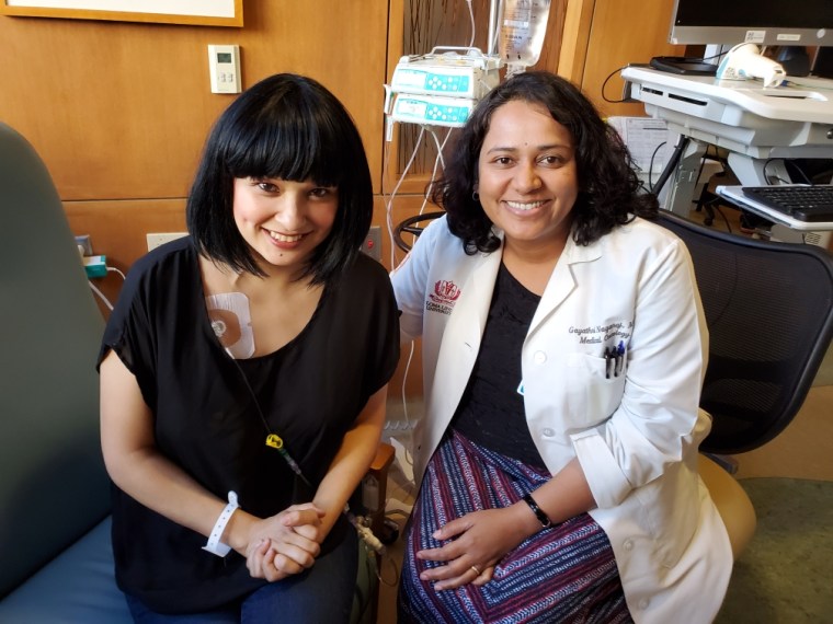 Jade Devis was diagnosed with breast cancer during her pregnancy.