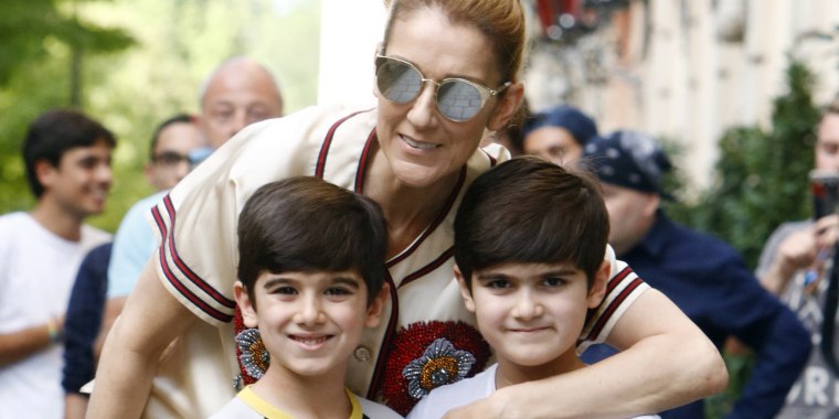 Celine dion discount sons images