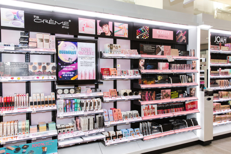 These interactive beauty departments are one-stop shopping, basically.