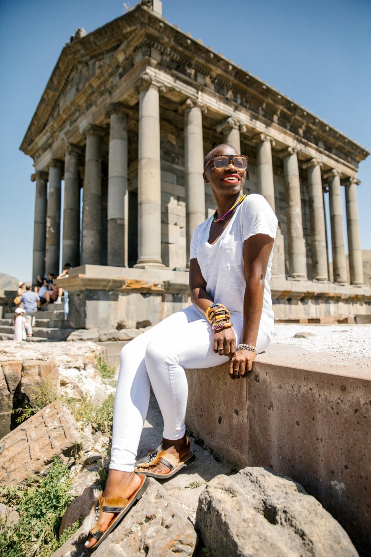 Image: Jessica Nabongo in Armenia.