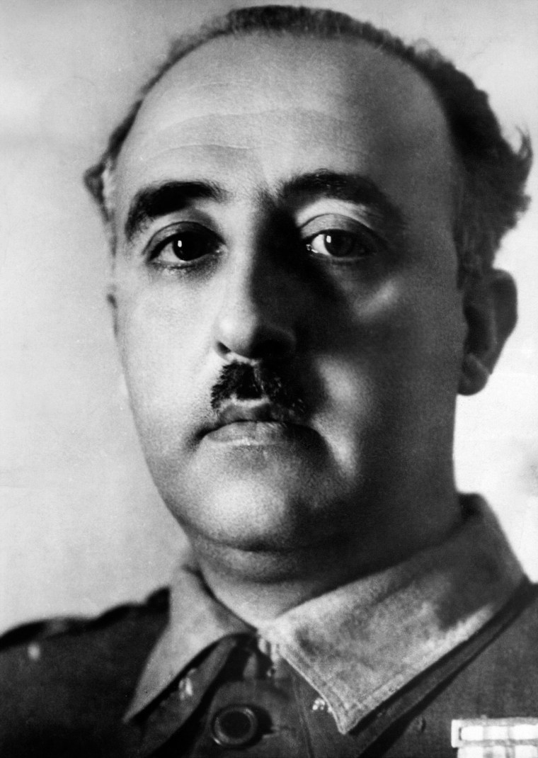 Image: Spanish Generalissimo Francisco Franco in 1936.