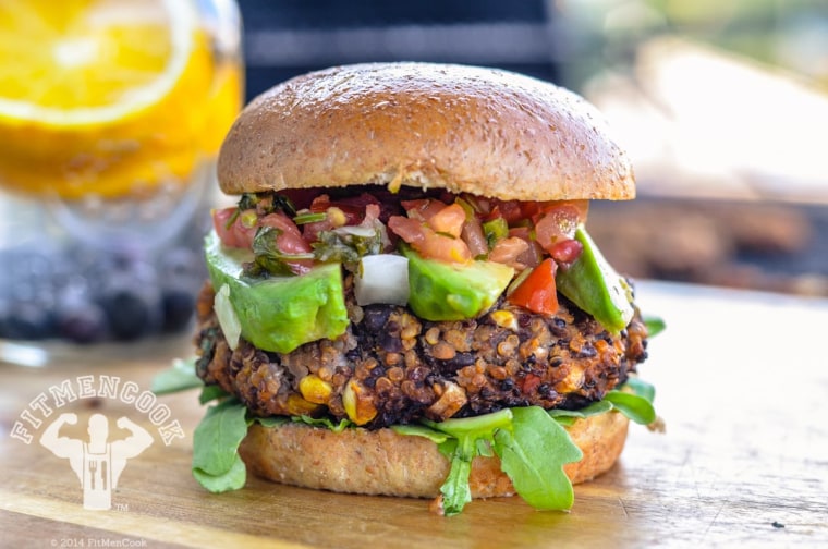 Epic Black Bean Quinoa Burger