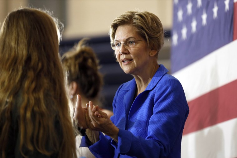 2020 Senator Elizabeth Warren for President 3" Button New Hampshire Primary Pin