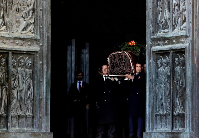 Image: Exhumation of late Spanish dictator Francisco Franco in Spain