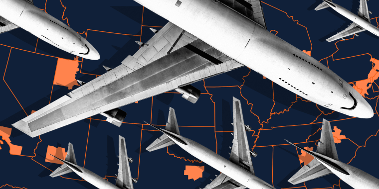 Image: Roughly 41 percent of the country's electorate resides in large metropolitan statistical areas served by airports with at least two regularly scheduled flights to destinations outside North America.