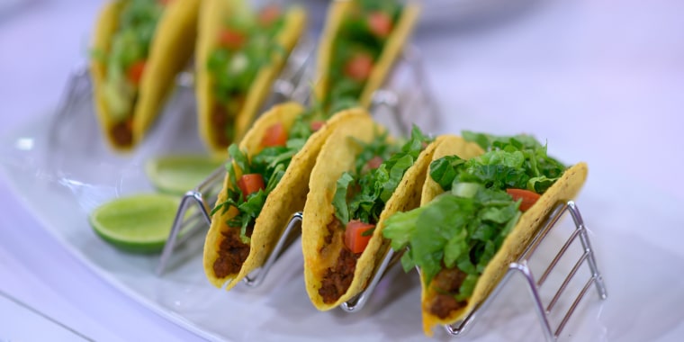 GINA HOMOLKA: Broccoli, Cheese & Potato Soup + Slow-Cooker Beef Tacos + Taco Empanadas + Spicy Turkey and Brussels Sprout Stir Fry + Carne Asada Fries