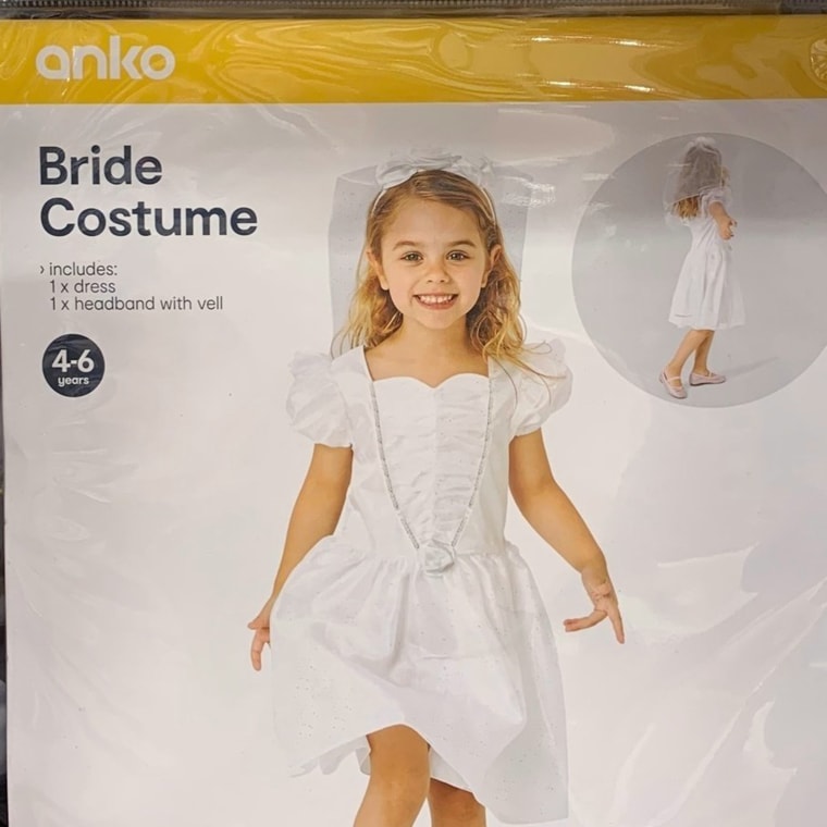 A Change.org petition called Kmart Australia's bride costume "beyond inappropriate and offensive."