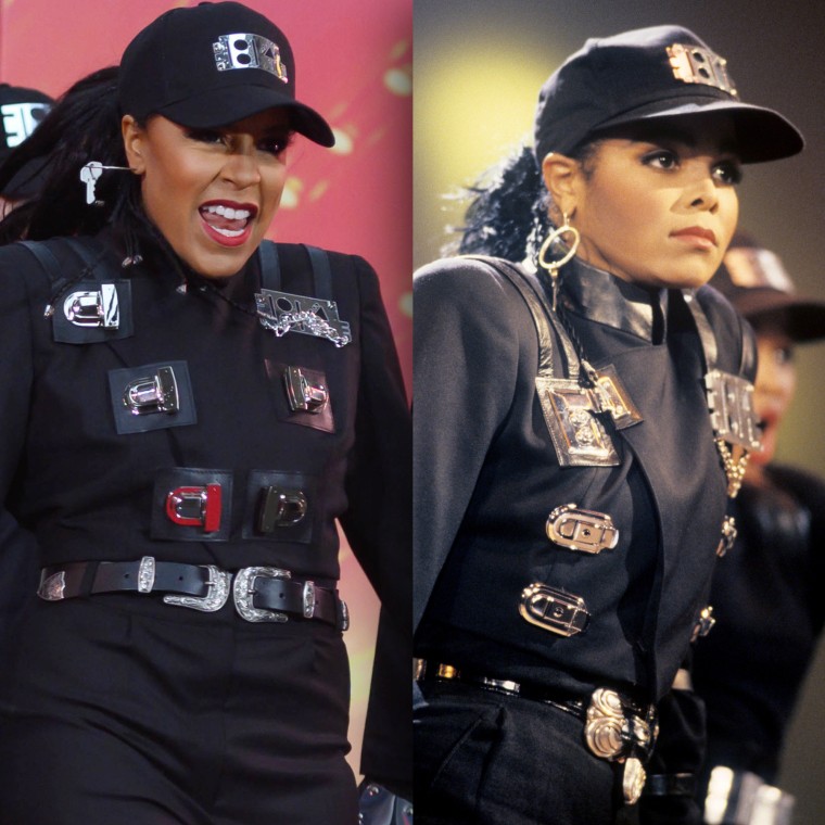 Sheinelle Jones as Janet Jackson.