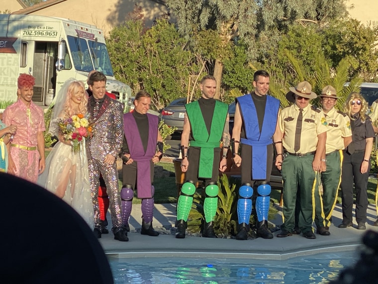 JD Scott married Annalee Belle on Halloween 2019. His younger brothers, Drew and Jonathan Scott, were both in the wedding party.