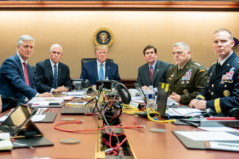 Image: President Donald J. Trump Watches Raid On Abu Bakr al-Baghdadis Compound